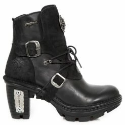 Women's High Boots NEW ROCK - ITALI NEGRO, DRAMA ANTE NEGRO