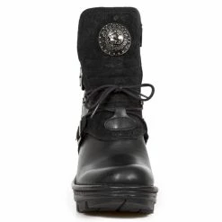 Women's High Boots NEW ROCK - ITALI NEGRO, DRAMA ANTE NEGRO 8 Women's High Boots NEW ROCK - ITALI NEGRO, DRAMA ANTE NEGRO -women Shoes Shop 104205 M.NEOTR061 S1 3