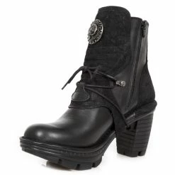 Women's High Boots NEW ROCK - ITALI NEGRO, DRAMA ANTE NEGRO 9 Women's High Boots NEW ROCK - ITALI NEGRO, DRAMA ANTE NEGRO -women Shoes Shop 104205 M.NEOTR061 S1 4