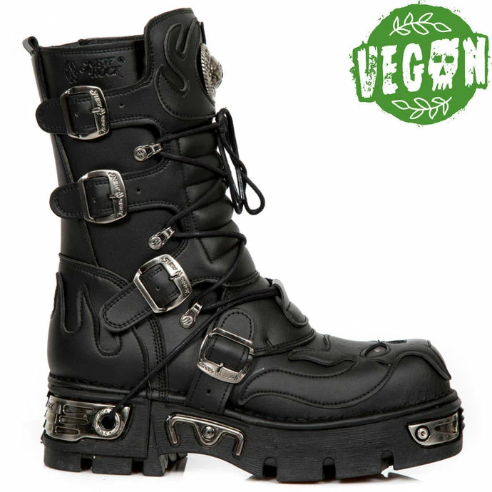 Boots NEW ROCK - VEGAN NEGRO - NEW REACTOR NEGRO 1 Boots NEW ROCK - VEGAN NEGRO - NEW REACTOR NEGRO