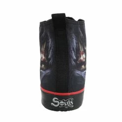 High Sneakers Unisex FOOT BONE - SPIRAL -women Shoes Shop 111575 vu031