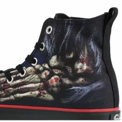 High Sneakers Unisex FOOT BONE - SPIRAL -women Shoes Shop 111575 vu032