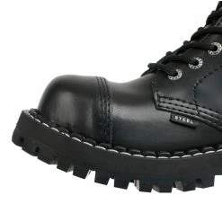 Winter Boots STEEL - 10 Holes - Black -women Shoes Shop 119700 sae006
