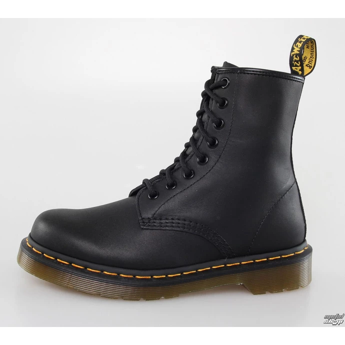 Boots DR. MARTENS - 8 Eye - 1460 - BLACK GREASE - DM11822003 - DAMAGED 1 Boots DR. MARTENS - 8 Eye - 1460 - BLACK GREASE - DM11822003 - DAMAGED