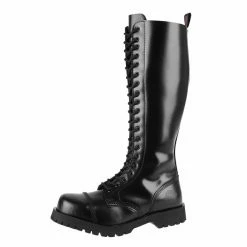 Boots NEVERMIND - 20 Eyelet - BLACK POLIDO