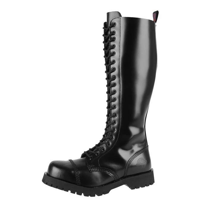 Boots NEVERMIND - 20 Eyelet - BLACK POLIDO 1 Boots NEVERMIND - 20 Eyelet - BLACK POLIDO