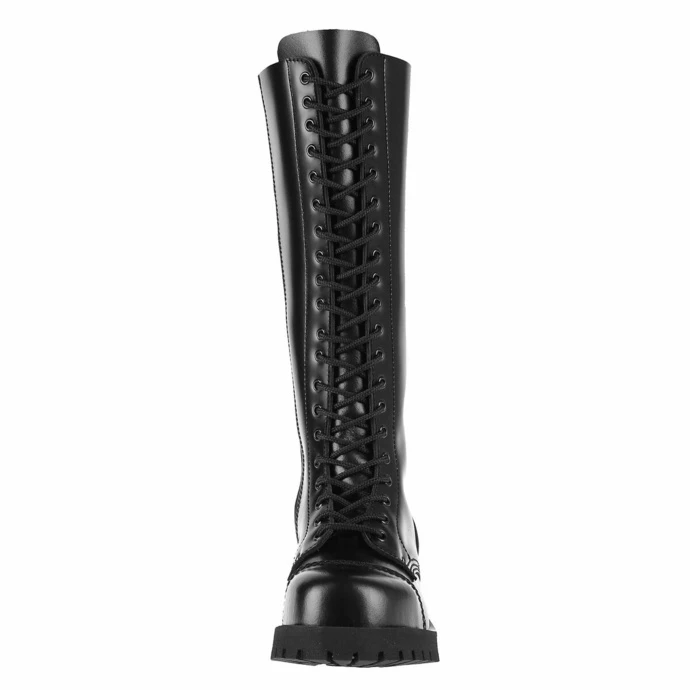 Boots NEVERMIND - 20 Eyelet - BLACK POLIDO 2 Boots NEVERMIND - 20 Eyelet - BLACK POLIDO - Image 2