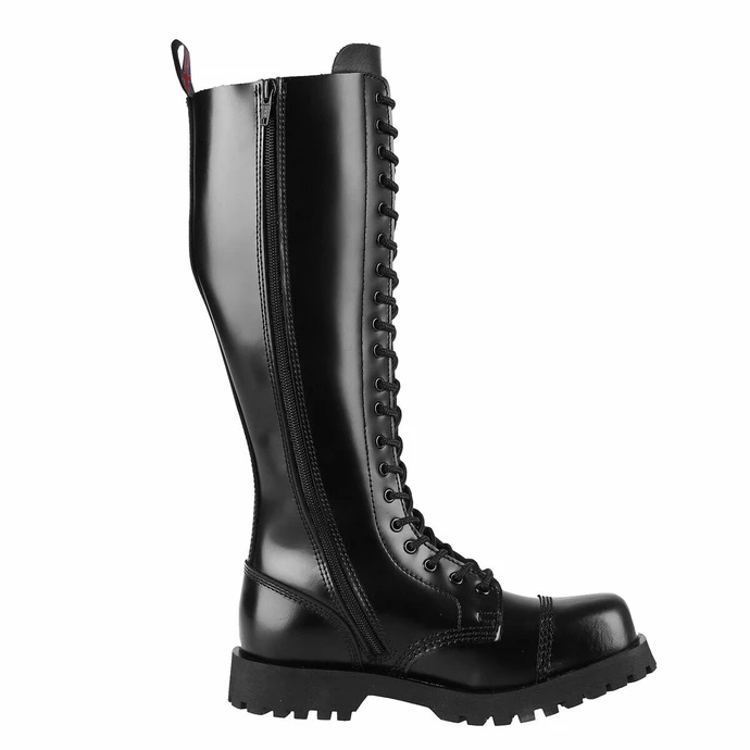 Boots NEVERMIND - 20 Eyelet - BLACK POLIDO 3 Boots NEVERMIND - 20 Eyelet - BLACK POLIDO - Image 3