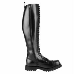 Boots NEVERMIND - 30-eyelet - BLACK POLIDO 8 Boots NEVERMIND - 30-eyelet - BLACK POLIDO -women Shoes Shop 123822 w013