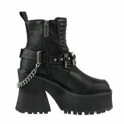 Women's Shoes KILLSTAR - Rise Up - Black -women Shoes Shop 127224 sa035