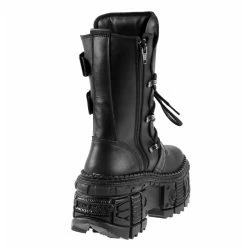 NEW ROCK - ITALI NEGRO, NOMADA NEGRO, TANK Boots -women Shoes Shop 128643 dws004