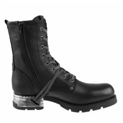 NEW ROCK - ITALI NEGRO, MOTOROCK NEGRO TACON Boots 8 NEW ROCK - ITALI NEGRO, MOTOROCK NEGRO TACON Boots -women Shoes Shop 128663 dws010