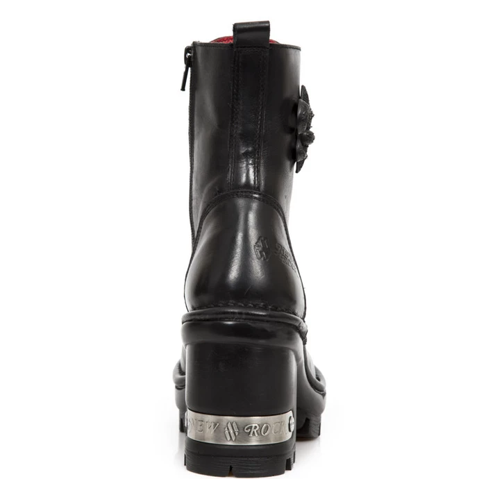 Women's High Boots NEW ROCK - ITALI NEGRO NEOTYRE 4 Women's High Boots NEW ROCK - ITALI NEGRO NEOTYRE - Image 4