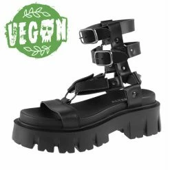 Women's Sandals ALTERCORE - Altercore Lazza - Vegan Black