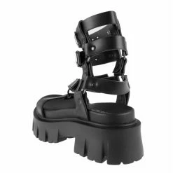 Women's Sandals ALTERCORE - Altercore Lazza - Vegan Black -women Shoes Shop 130053 sa007