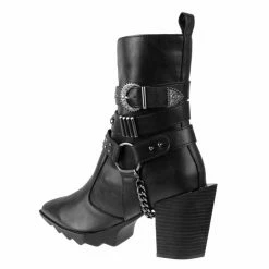 Women's Boots KILLSTAR - Onyx - Black -women Shoes Shop 130949 sas014
