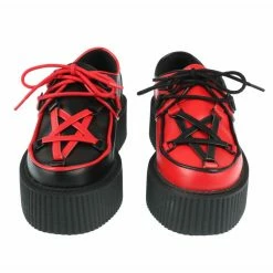 Women's Shoes KILLSTAR - Hexellent Creepers - Black/Red -women Shoes Shop 133247 a008