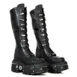 Boots NEW ROCK - Itali Negro - Orificio