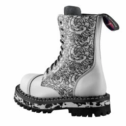 Boots STEADY´S - 10 Eyelet - White Rose -women Shoes Shop 198416 11