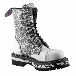 Boots STEADY´S - 10 Eyelet - White Rose -women Shoes Shop 198416 14