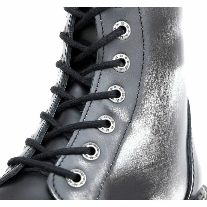 Shoes KMM - 8dírkové - Black / White 3 Shoes KMM - 8dírkové - Black / White - Image 3