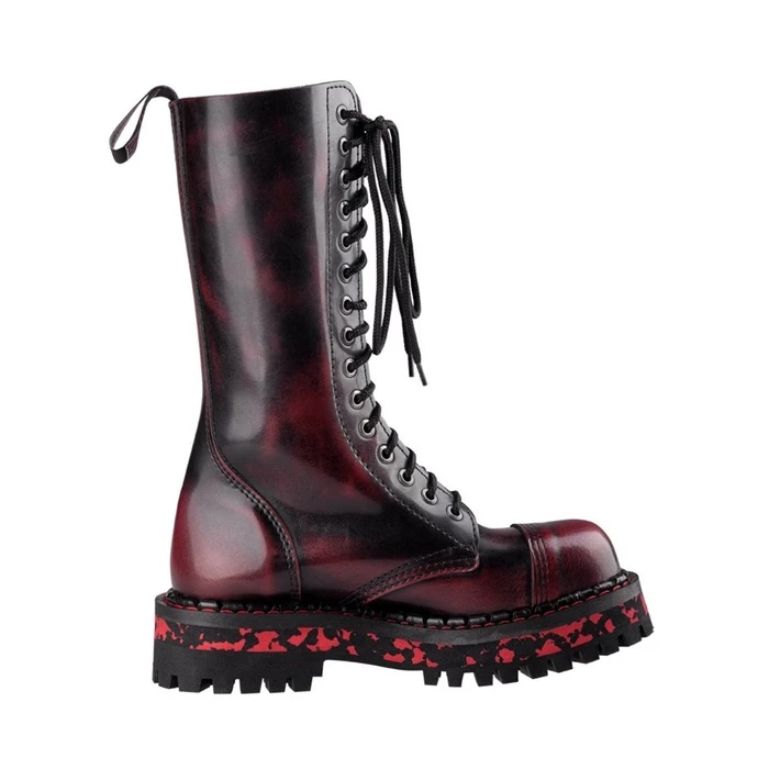 Boots STEADY´S - 15 Eyelet - Red / Black 5 Boots STEADY´S - 15 Eyelet - Red / Black - Image 5