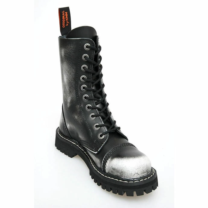 Shoes KMM 10dírkové - White / Black 2 Shoes KMM 10dírkové - White / Black - Image 2