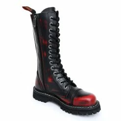 Shoes KMM 14dírkové - Red / Black 8 Shoes KMM 14dírkové - Red / Black -women Shoes Shop 50488 3