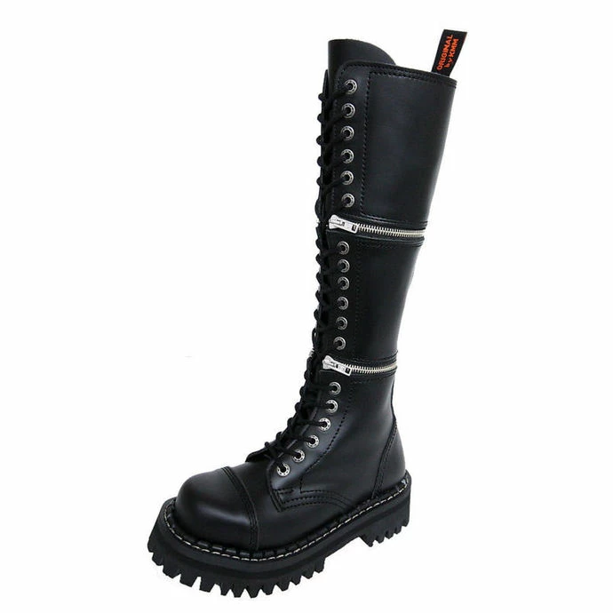 Shoes KMM 18dírkové - Black 6 Shoes KMM 18dírkové - Black - Image 6