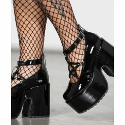 Women's Shoes KILLSTAR - Wednesday Platform - Black -women Shoes Shop 51sspg6g