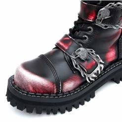 Shoes KMM 20dírkové - Big Skulls Black Red White Monster 5P 8 Shoes KMM 20dírkové - Big Skulls Black Red White Monster 5P -women Shoes Shop 56061 3