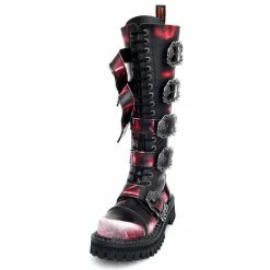 Shoes KMM 20dírkové - Big Skulls Black Red White Monster 5P 10 Shoes KMM 20dírkové - Big Skulls Black Red White Monster 5P -women Shoes Shop 56061 5