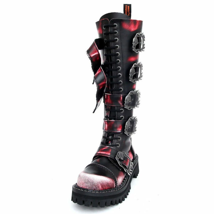 Shoes KMM 20dírkové - Big Skulls Black Red White Monster 5P 5 Shoes KMM 20dírkové - Big Skulls Black Red White Monster 5P - Image 5