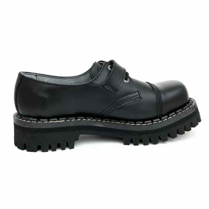 Shoes KMM 3dírkové - Black With Buckle 2 Shoes KMM 3dírkové - Black With Buckle - Image 2