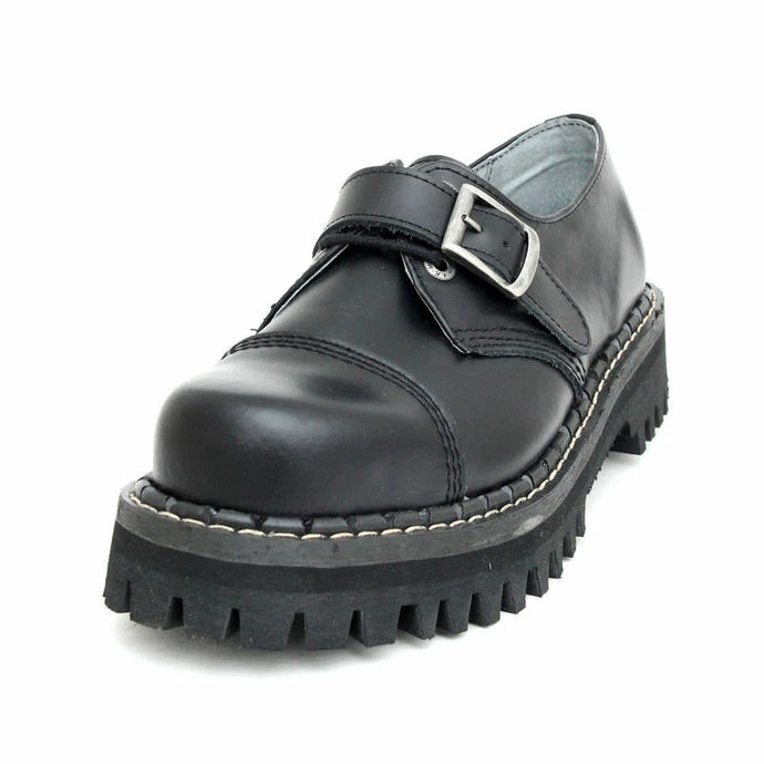 Shoes KMM 3dírkové - Black With Buckle 4 Shoes KMM 3dírkové - Black With Buckle - Image 4