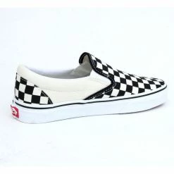 Shoes VANS - Classic Slip He - Black And White Checker - White -women Shoes Shop 57612 3
