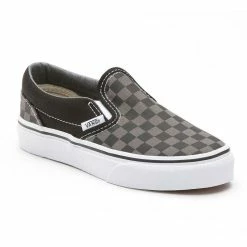 Shoes VANS - Classic Slip-on - Black / Pewter Checkerboard