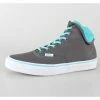 Shoes VANS - U Authentic Hi 2 - Pewter / Scuba Blue
