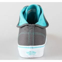 Shoes VANS - U Authentic Hi 2 - Pewter / Scuba Blue -women Shoes Shop 69830 4