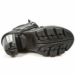 Boots NEW ROCK - Italian Black - Nomad - Goma -women Shoes Shop 85645 6