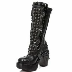High Boots NEW ROCK - Itali Negro - Nomada - Charol -women Shoes Shop 85935 4