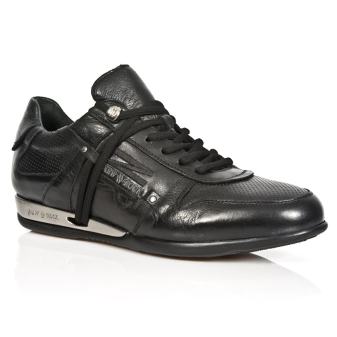 Shoes NEW ROCK - NOMADA NEGRO, HYBRID NEGRO/ACERO 2 Shoes NEW ROCK - NOMADA NEGRO, HYBRID NEGRO/ACERO - Image 2