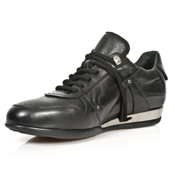 Shoes NEW ROCK - NOMADA NEGRO, HYBRID NEGRO/ACERO 4 Shoes NEW ROCK - NOMADA NEGRO, HYBRID NEGRO/ACERO - Image 4