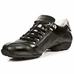 Shoes NEW ROCK - ITALI NEGRO, BOX PLANE -women Shoes Shop 90681 3