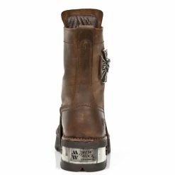 Boots NEW ROCK - VENTURE AVIADOR MARRON M3 ACERO ORIF -women Shoes Shop 90684 3