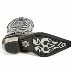 Boots NEW ROCK - PITON BLANCO NEGR WEST -women Shoes Shop 90686 5