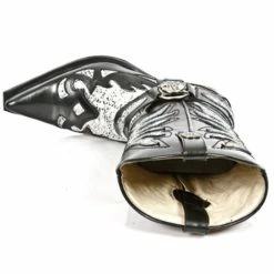 Boots NEW ROCK - PITON BLANCO NEGR WEST -women Shoes Shop 90686 6