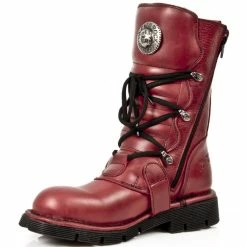Boots NEW ROCK - NATURE ROJO, PLANING -women Shoes Shop 90690 8
