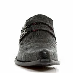 Shoes NEW ROCK - PITONE NEGRO, CUEROLITE TACON -women Shoes Shop 91822 4
