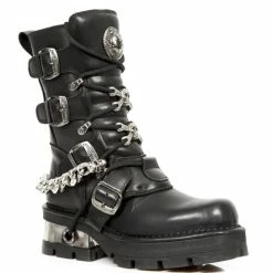 Boots NEW ROCK - Itali Negro - Nomada Negro - Planing Negro